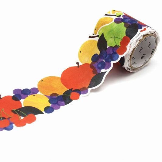 mt Fab Washi Tape — Fruits — roll front