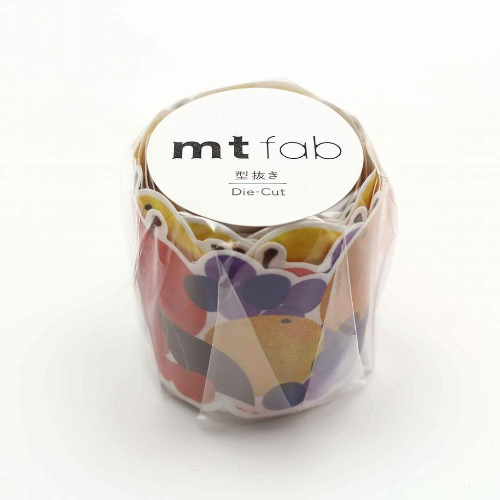 mt Fab Washi Tape — Fruits — pattern detail