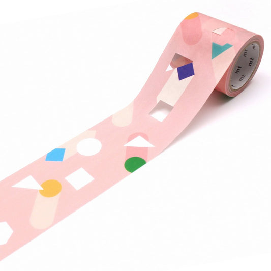 mt Fab Washi Tape — Stretching Shape — roll front