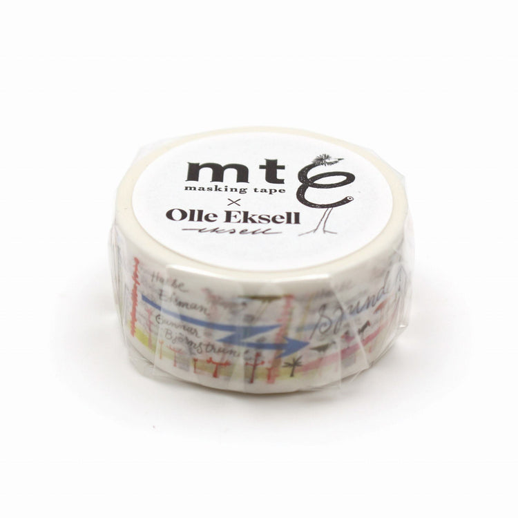 MT x Olle Eksell Washi Tape Birds