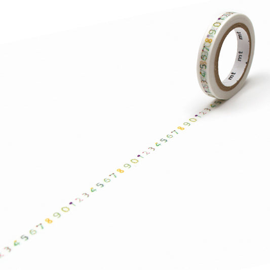 mt x SOU・SOU Washi Tape — Floral So-Su-U — roll front