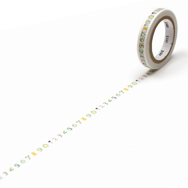mt x SOU・SOU Washi Tape — Floral So-Su-U — roll front