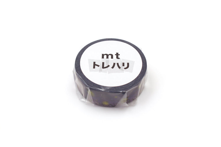 mt Trehari Washi Tape — Fireflies and Summer Scenery (Fab Tracing Paper) — rolled out on paper