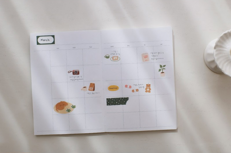 Suatelier Sticker — Small Happiness — sheet front