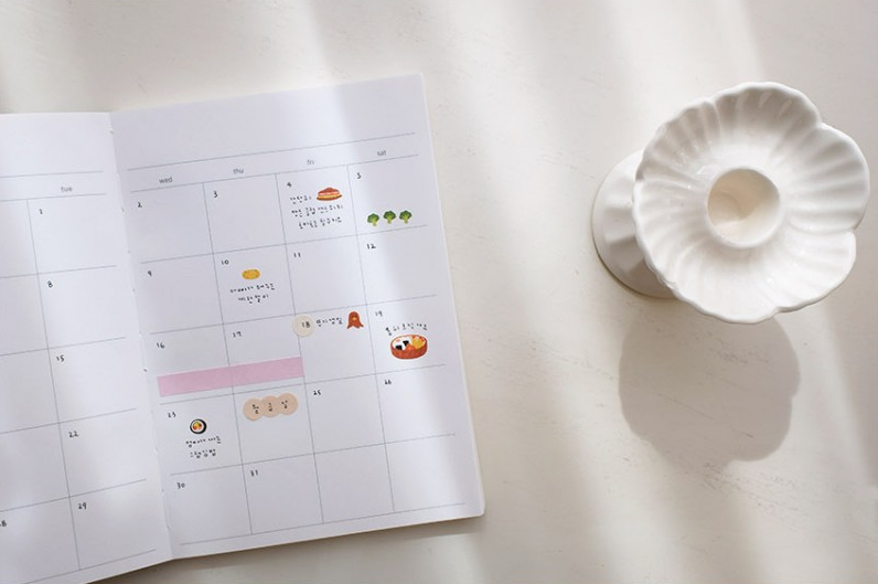 Suatelier Sticker Mini Series Food.05 — Bento — close-up