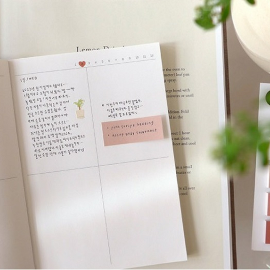 Suatelier Sticky Memo — Daily Plan 34 — detail view
