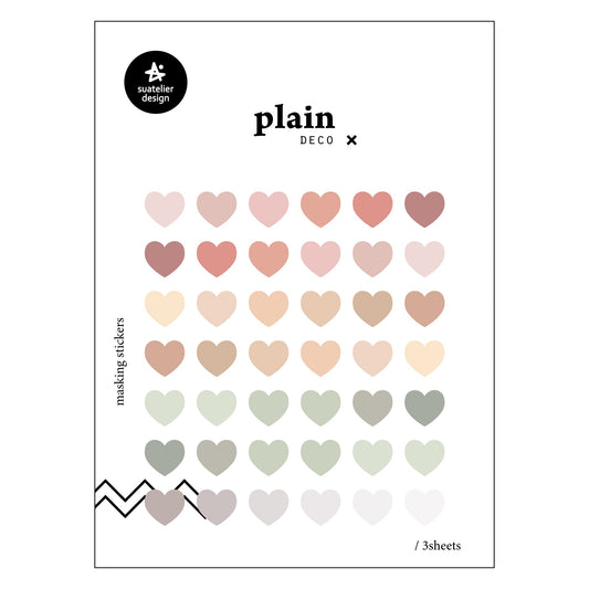 Suatelier Sticker — Plain.52 — sheet front