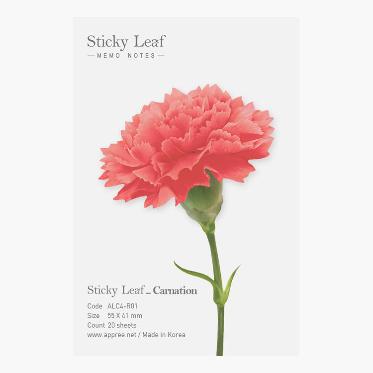 Appree Sticky Leaf Carnation Red S