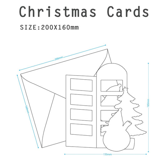 D'Won 3D Pop Up Card — Phone Booth — card open showing design