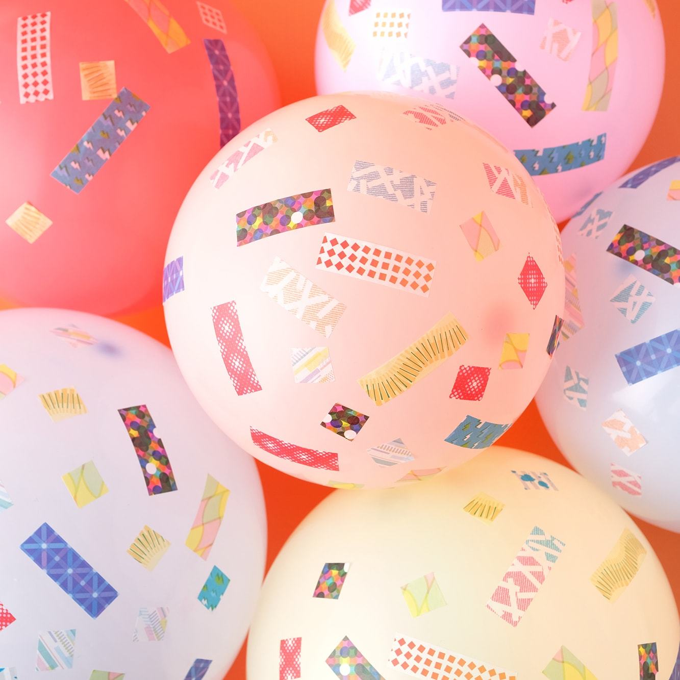 mt Deco Washi Tape — Light — roll side view