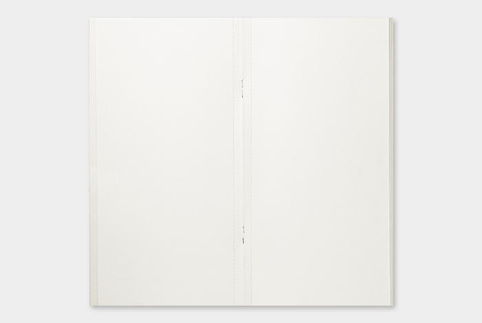 Traveler's Notebook Refill 012 (Regular Size) — Sketch Paper — in use