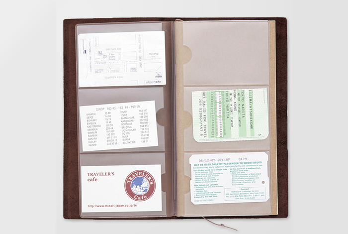 Traveler&#39;s Notebook Refill 007 (Regular Size) - Card File | Washi Wednesday
