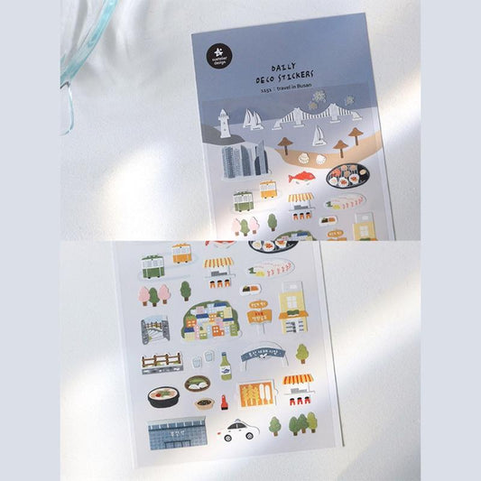 Suatelier Sticker — Travel In Busan — sticker detail