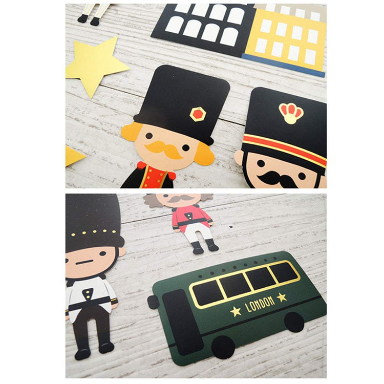 Suatelier Travel Luggage Sticker Pack - Toy Soldiers