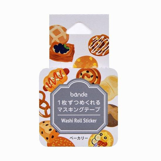 Bande Washi Roll Sticker Bakery — sticker detail