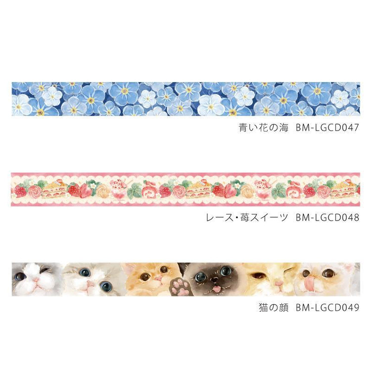 BGM Lace Strawberry Sweets Washi Tape