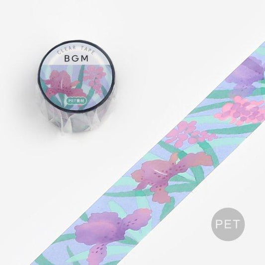 BGM Clear Tape — Iris — roll front