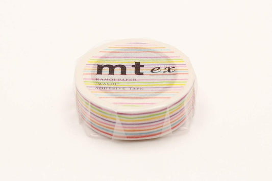 mt EX Washi Tape — Iro Enpitsu Border — pattern detail
