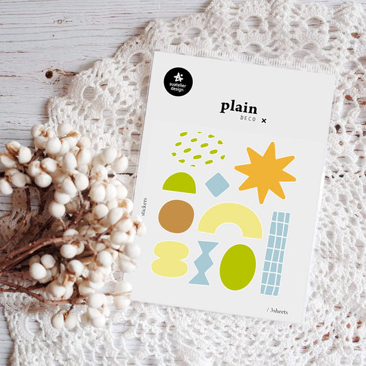 Suatelier Sticker — Plain.68 — sticker detail