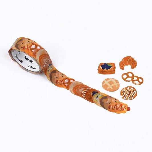 Bande Washi Roll Sticker Bakery — sheet front