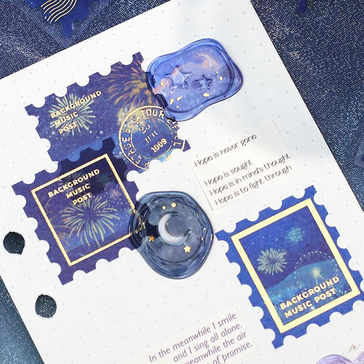 BGM Post Office Galaxy Tour Flakes Seal