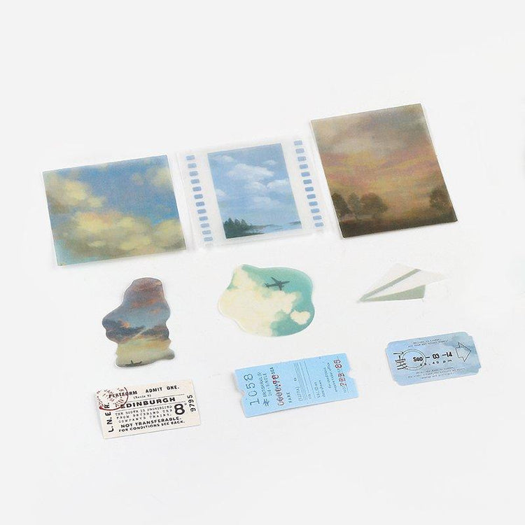 BGM Travel Diary / Sky Tracing Paper Seal