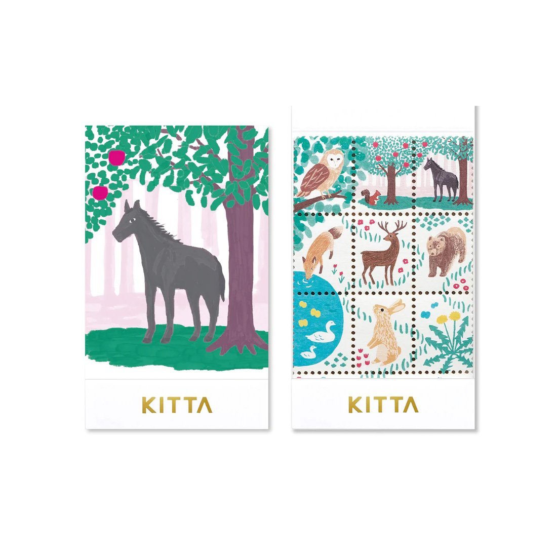 KITTA Special Sticker — Animal — sheet front