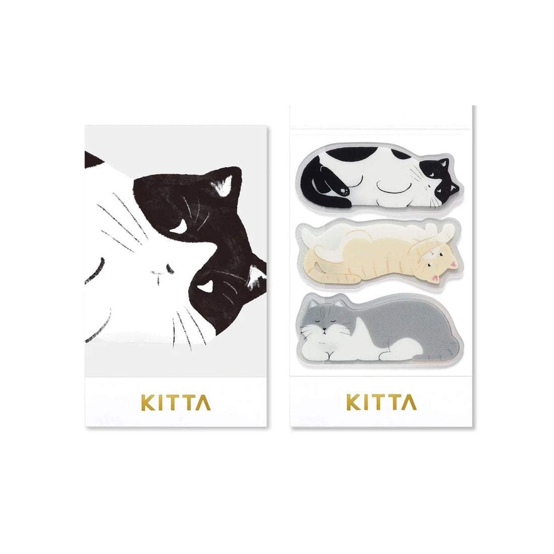 KITTA Clear Tape — Cats — roll front
