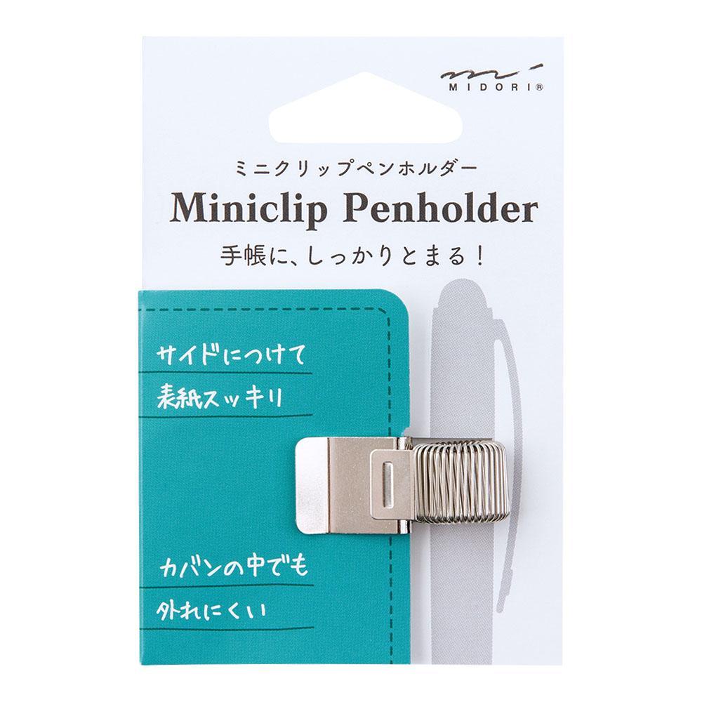 Midori Mini Clip Pen Holder — detail view