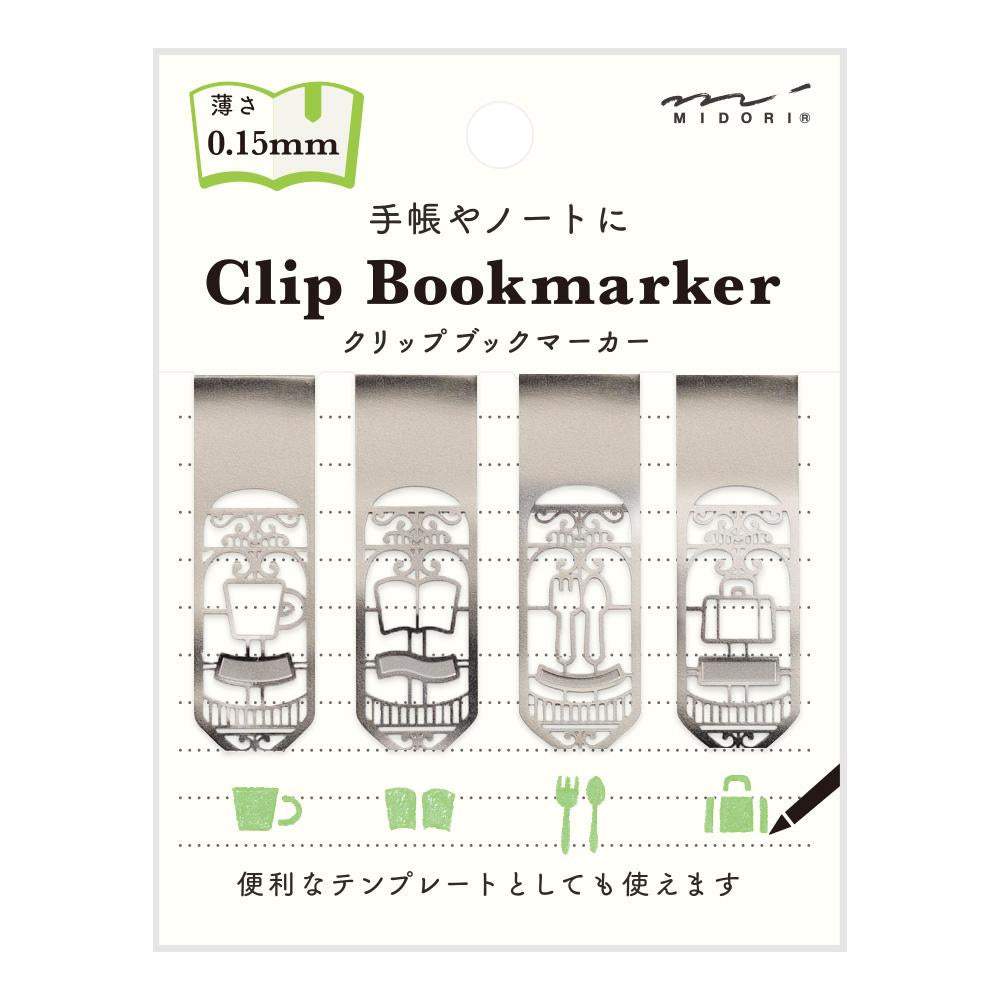 Midori Clip Bookmarker — flat lay