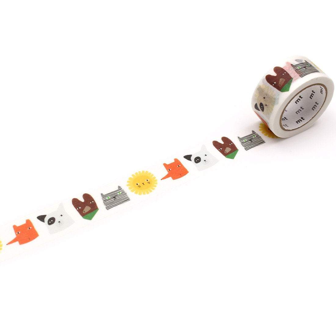 mt x Donna Wilson Washi Tapes — Creatures — roll front