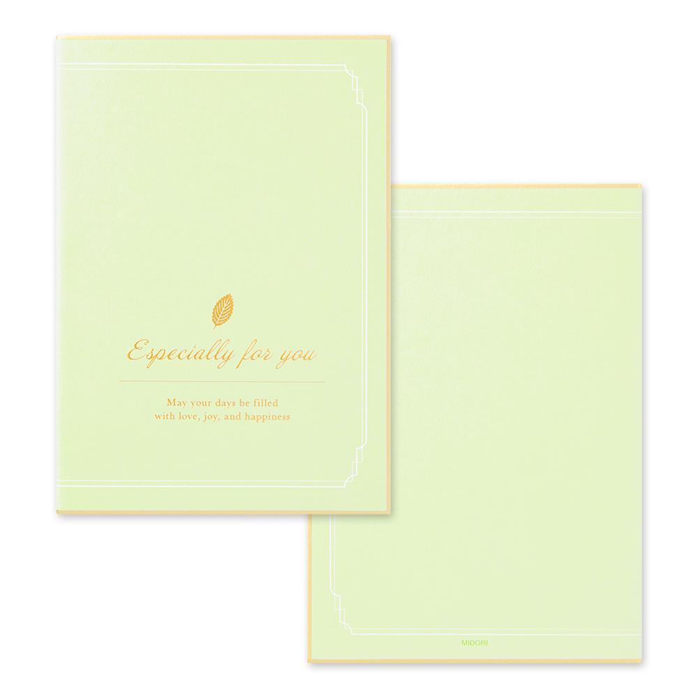 Midori Folded Signature Board <B6> — Tree — detail view