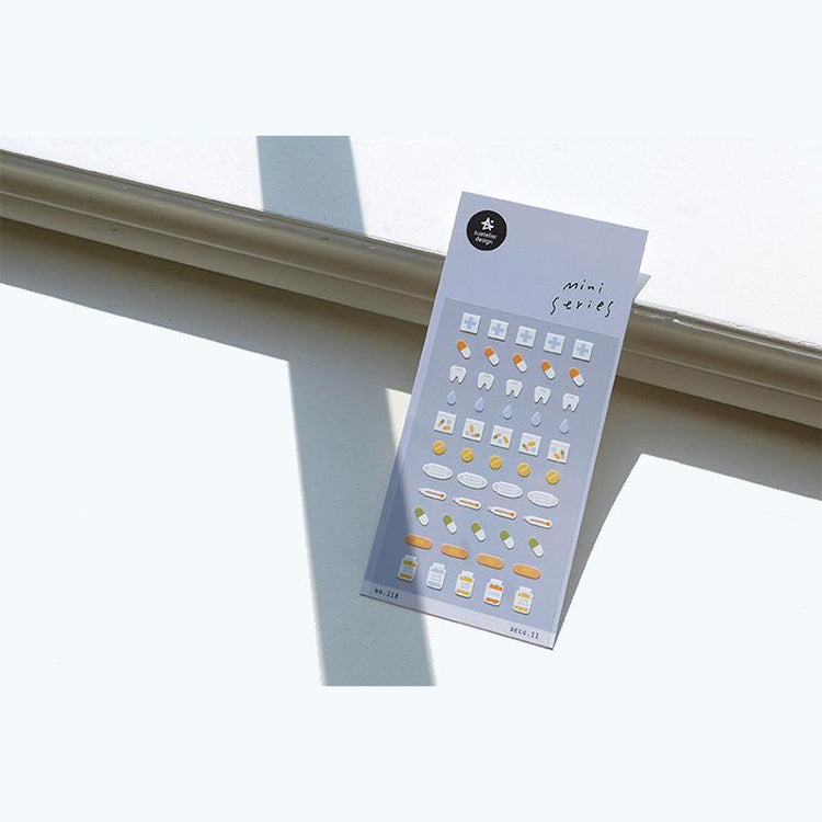 Suatelier Sticker — Deco.11 Health Mini Series — with packaging