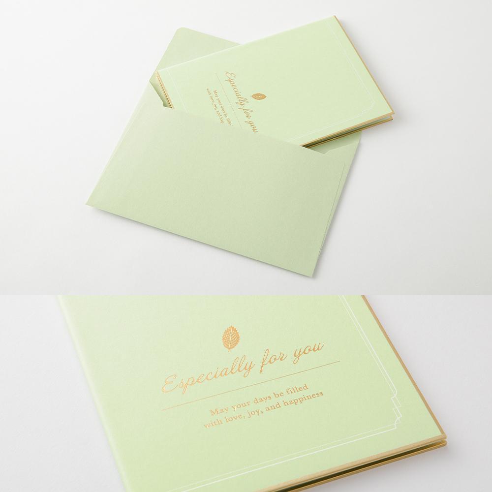 Midori Folded Signature Board <B6> — Tree — angle view