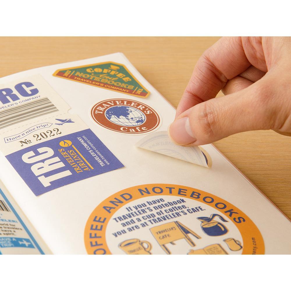 Traveler's Notebook Refill — Sticker Release Paper — front view