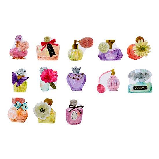 Bande Washi Roll Sticker Perfume Kalo — applied in a journal