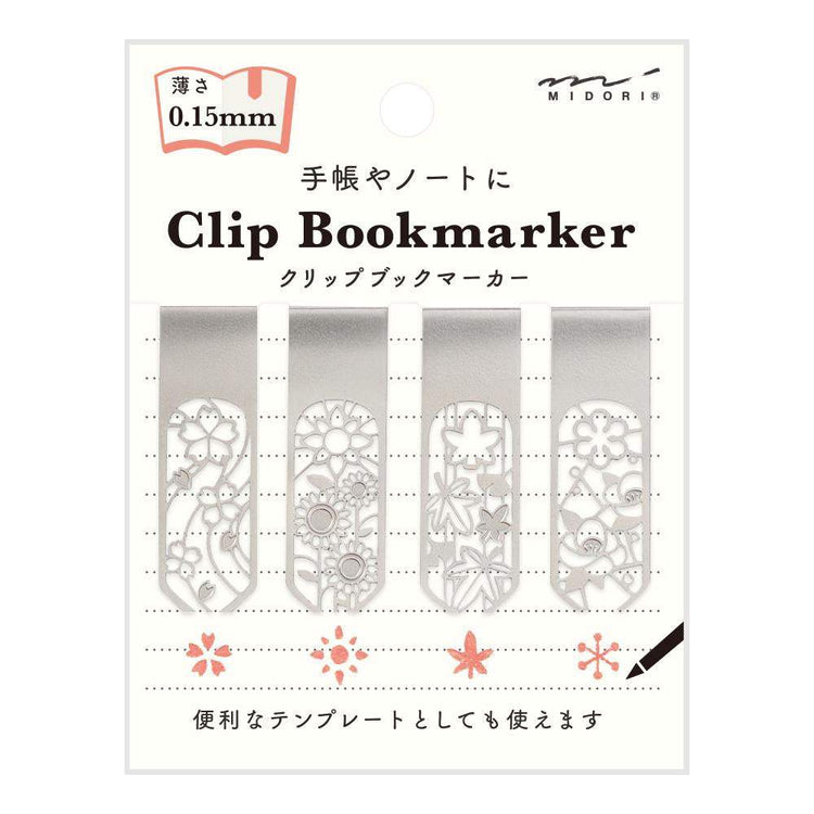 Midori Clip Bookmarker — angle view