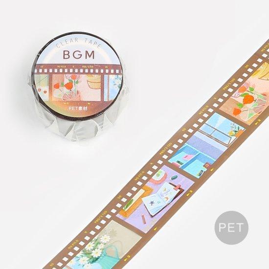 BGM Special Film Walnut Clear Tape