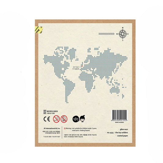 Suatelier Travel Luggage Sticker Pack — Toy Soldiers — sticker detail