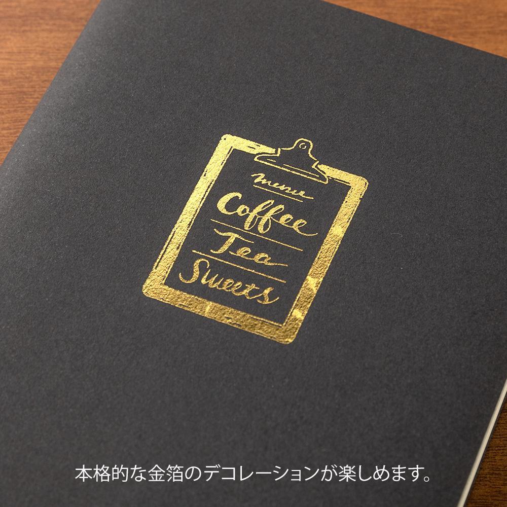 Midori Foil Transfer Sticker — Coffee — close-up