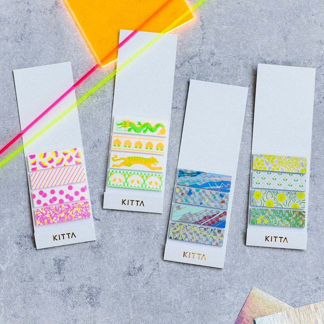 KITTA Special Washi Tape — Pop — with packaging