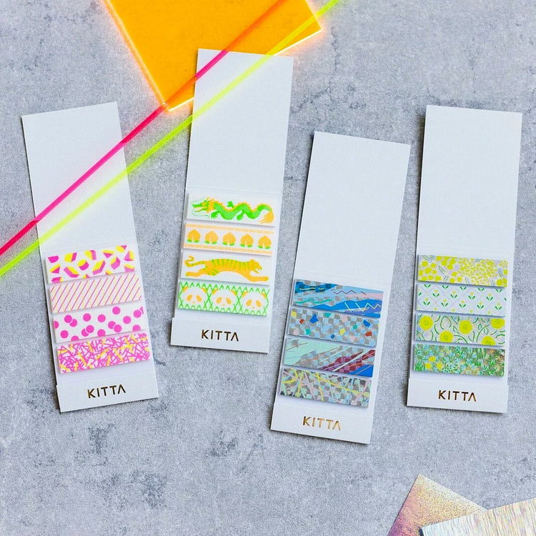 KITTA Special Washi Tape — Pop — with packaging