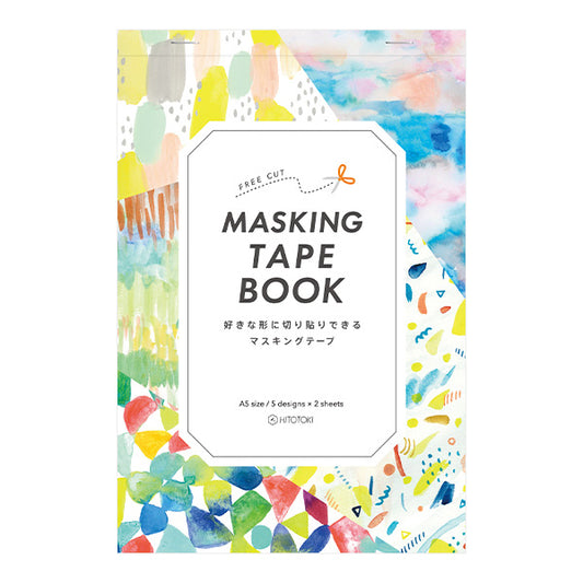 Hitotoki Masking Tape Book (A5) Paint — front view