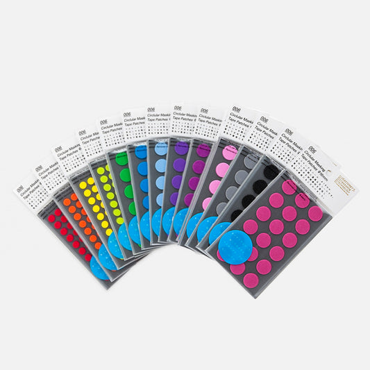 Stalogy Circular Masking Tape Patches — roll front