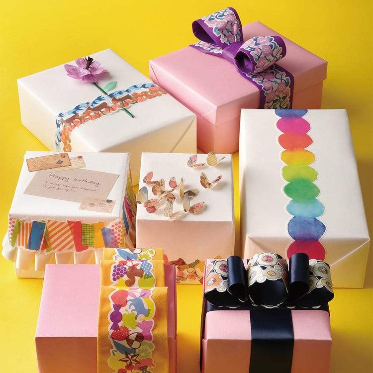 mt Fab Washi Tape — Stamps — with packaging
