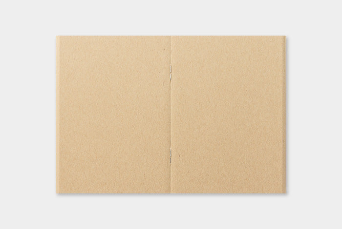 Traveler's Notebook Refill 009 (Passport Size) — Kraft Paper — in use