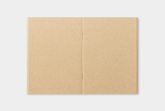Traveler's Notebook Refill 009 (Passport Size) — Kraft Paper — in use