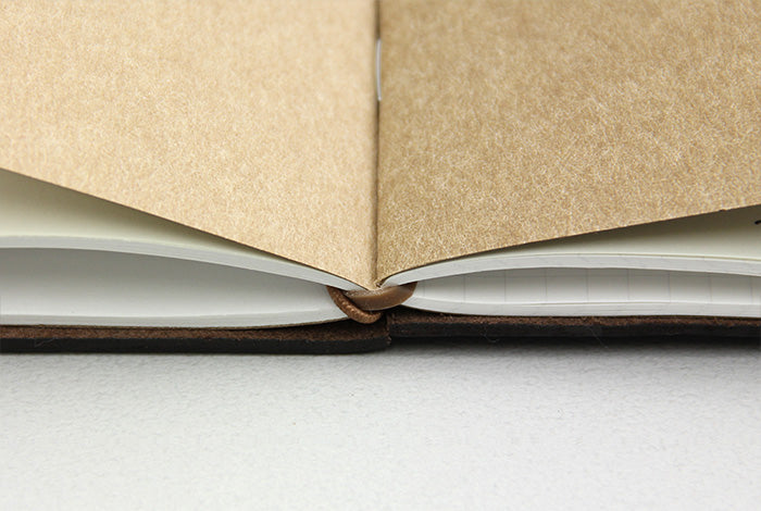 Traveler's Notebook Refill 021 (Regular Size) — Connecting Rubber Band — detail