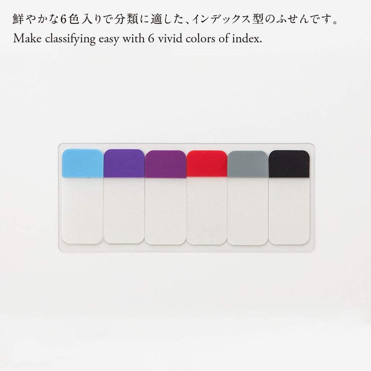Stalogy Short Sticky Notes 6 Colors B — detail view