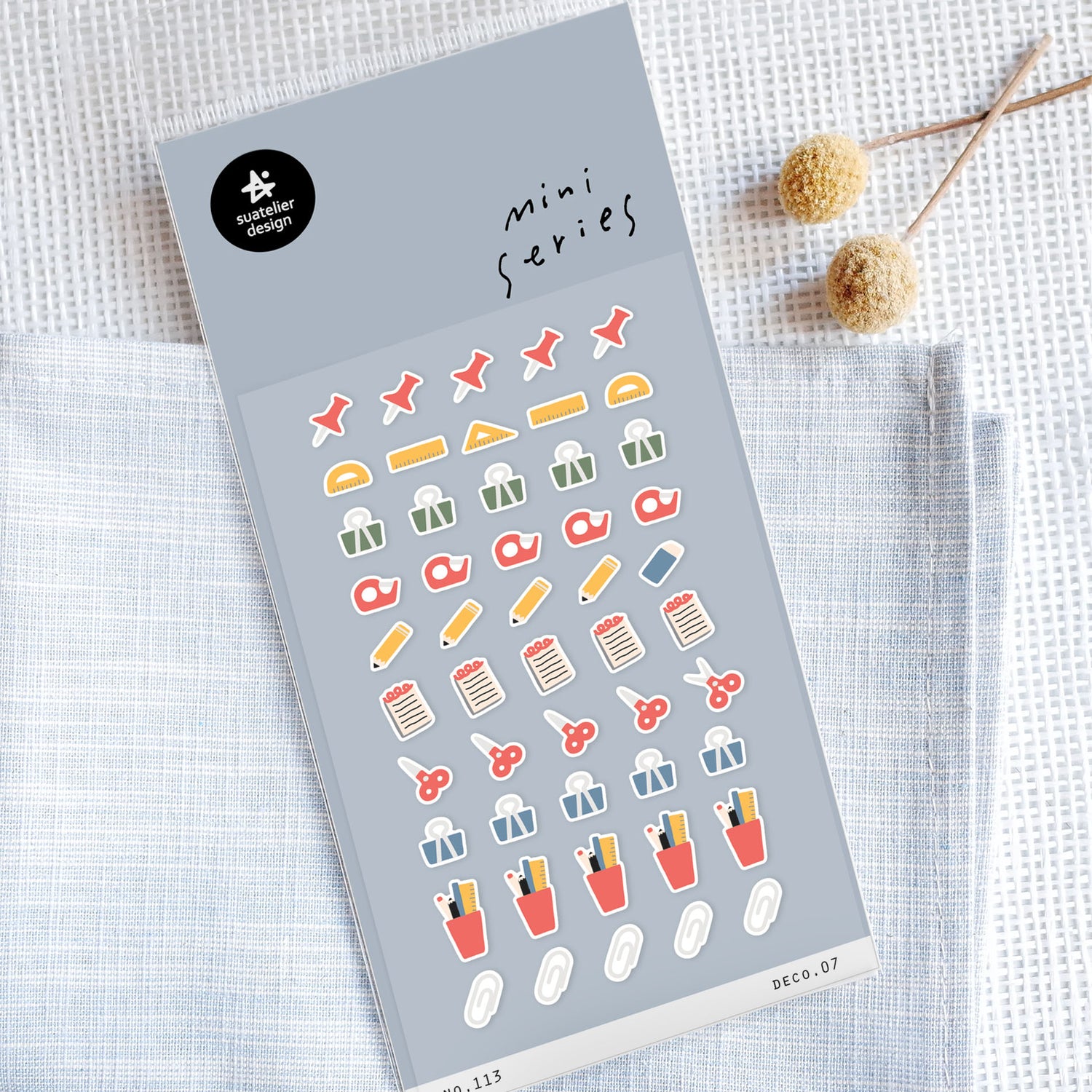 Suatelier Sticker — Deco.07 — sticker detail